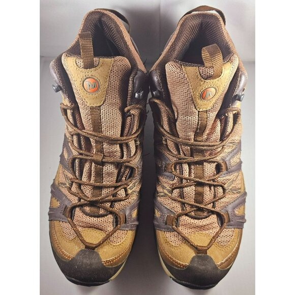 Merrell Pantheon Mid Waterproof Brown Hiking Shoes Mens 11.5 main image 6